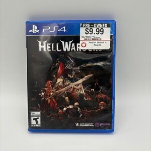 Hell Wardens PlayStation 4 PS4 Video Game Disc Case Included